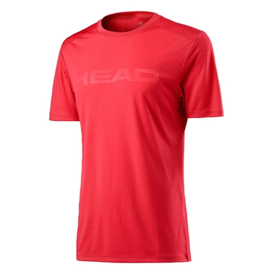 Tennisshirt HEAD Vision Corpo Shirt Rot Herren