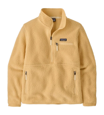 Trui Patagonia Women Retro Pile Marsupial Beeswax Tan