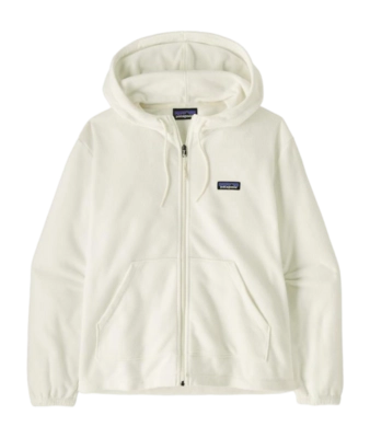 Vest Patagonia Women Micro D Fleece Hoody Birch White