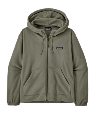 Sweatjacke Patagonia Micro D Fleece Hoody Damen River Rock Green