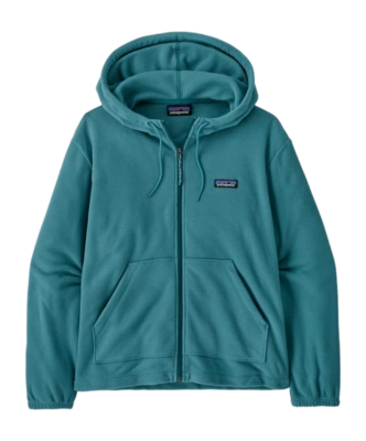Zip Sweatshirt Patagonia Women Micro D Fleece Hoody Wetland Blue