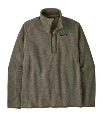 Pullover Patagonia Better Sweater 1/4 Zip Herren River Rock Green