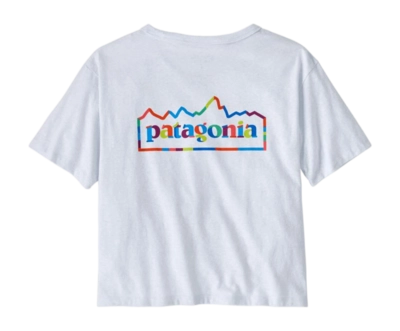 T-Shirt Patagonia Women Unity Fitz Easy Cut Responsibili-Tee White