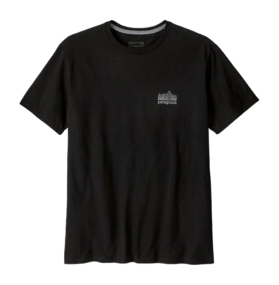 T-Shirt Patagonia Unisex Strataspire Responsibili-Tee Black