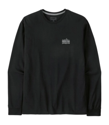 Longsleeve Patagonia Unisex Strataspire Responsibili-Tee Black