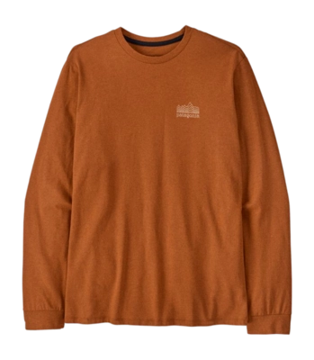 T-Shirt Manches Longues Patagonia Unisexe Strataspire Responsibili-Tee Robin Brown