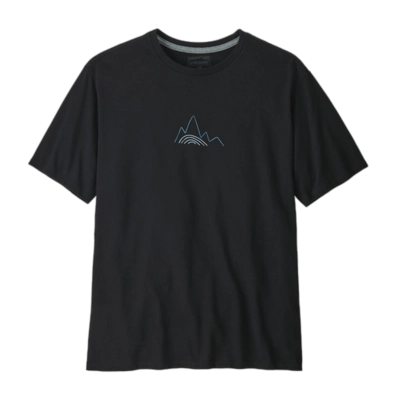 T-Shirt Patagonia Men Berm Logo Responsibili-Tee Black
