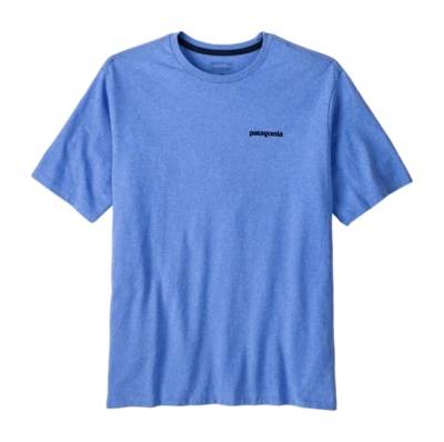 T-Shirt Patagonia Men P-6 Logo Responsibili-Tee Abundant Blue