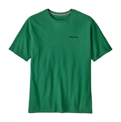 T-Shirt Patagonia Men P-6 Logo Responsibili-Tee P-6 Outline: Heartleaf Green