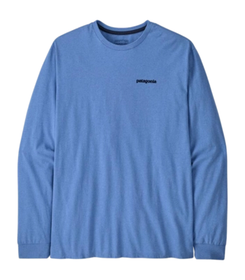 Longsleeve Patagonia P-6 Logo Responsibili-Tee Herren Abundant Blue