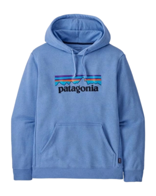 Hoodie Patagonia Unisex P-6 Logo Uprisal Abundant Blue