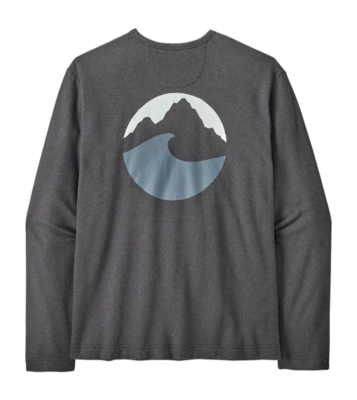 Longsleeve Patagonia Men LW Applied Imagination Wildrise Crew Ink Black