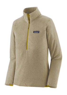 Trui Patagonia Women R1 Air Zip Neck Buttercup Yellow