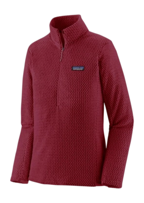 Trui Patagonia Women R1 Air Zip Neck Marion Red