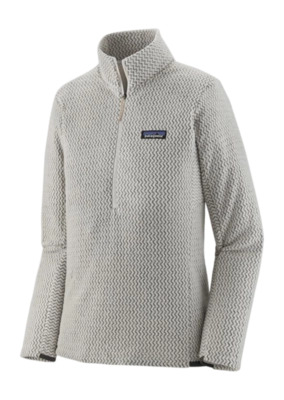 Trui Patagonia Women R1 Air Zip Neck Wool White