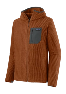 Vest Patagonia Men R1 Air Full-Zip Hoody Robin Brown