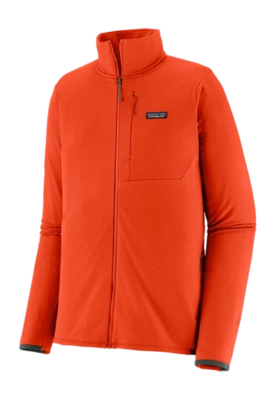 Veste Patagonia Homme R1 Thermal Jacket Pollinator Orange