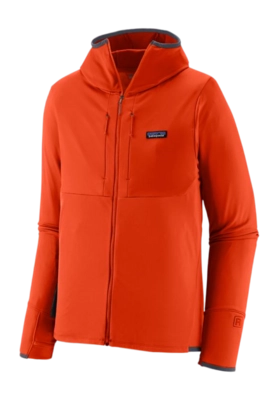 Jas Patagonia Men R1 Thermal Full-Zip Hoody Pollinator Orange