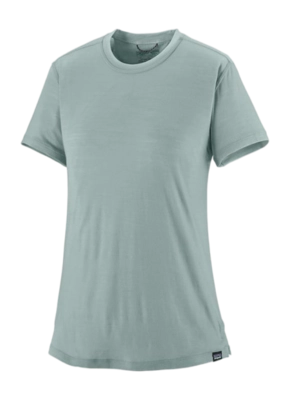 T-Shirt Patagonia Women Capilene Cool Merino Blend Shirt Thermal Blue