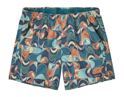 Korte broek Patagonia Women Baggies Shorts Swallowtail Geo: Still Blue