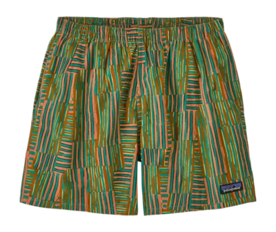 Korte broek Patagonia Women Funhoggers Shorts Quilty Fitz: Heartleaf Green