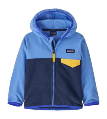 Sweatjacke Patagonia Micro D Snap-T Jacket Baby New Navy / Abundant Blue