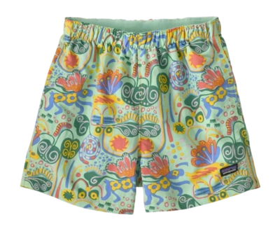 Korte broek Patagonia Baby Baggies Shorts Meadow Moose: Rinsed Green