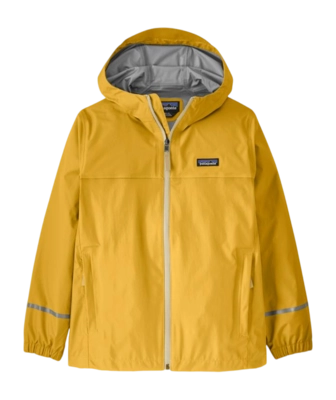 Rain Jacket Patagonia Kids Torrentshell 3L Nectar Yellow