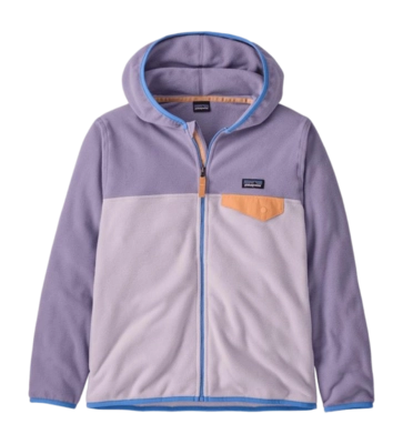 Vest Patagonia Kids Micro D Snap-T Jacket Foxglove Purple
