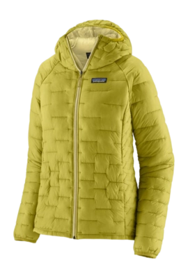 Jas Patagonia Women Micro Puff Hoody Bundle Green