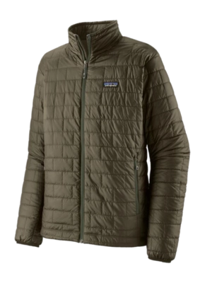 Jacke Patagonia Nano Puff Jacket Herren Basin Green w/Tent Green