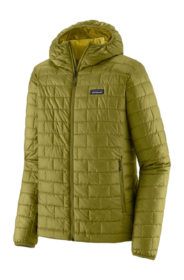 Jacket Patagonia Men Nano Puff Hoody Graze Green