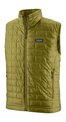 Gilet Patagonia Homme Nano Puff Veste Graze Green