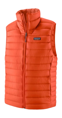 Body Warmer Patagonia Men Down Sweater Vest Pollinator Orange