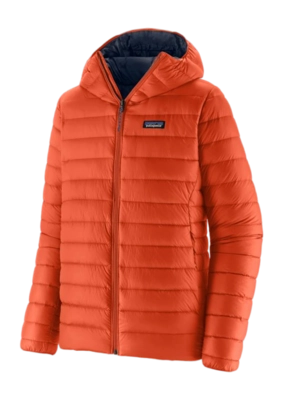 Veste Patagonia Homme Down Sweater Hoody Pollinator Orange