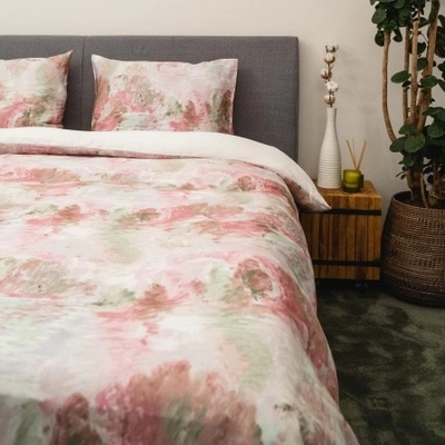 Bettwäsche Kayori Rai Tencel Hellrot