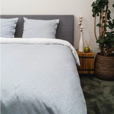 Bettwäsche Kayori Sakura  Baumwolle-Satin Hellblau