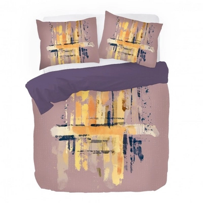 Bettwäsche Kayori Sakida Baumwolle-Satin Mauve