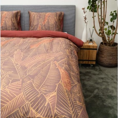 Bettwäsche Kayori Seicho Baumwolle-Satin Gold