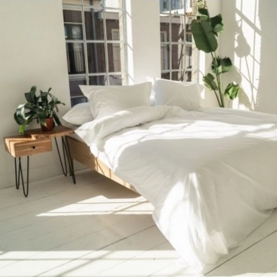 Bettwäsche Kayori Ichii Baumwolle-Satin Weiss