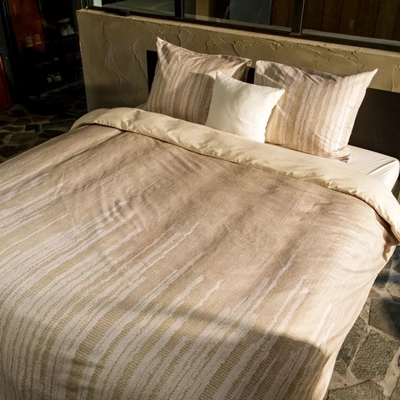 Bettwäsche Meguro Baumwolle Sand