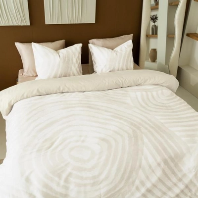 Bettwäsche Kayori Muro Baumwolle-Satin Weiss