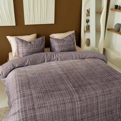Bettwäsche Kayori Sunai Baumwolle-Satin Mauve