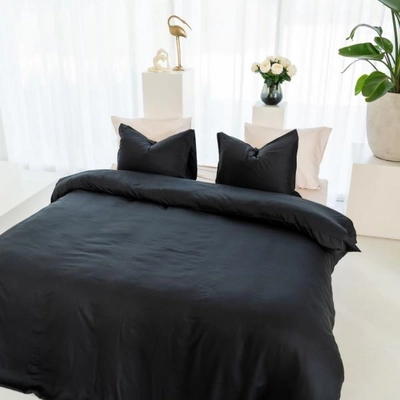 Bettwäsche Kayori Daiki Tencel Schwarz