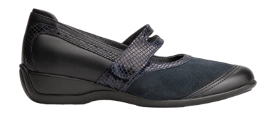 Loafer Xsensible Women Palermo Navy Piton JX