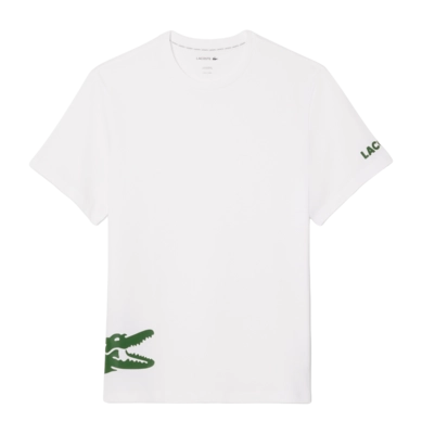T-Shirt Lacoste TH9459 Herren White Thyme 07H