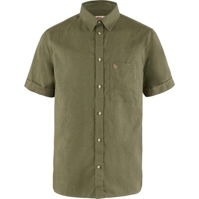 Chemise Fjällräven Homme Övik Travel SS Green