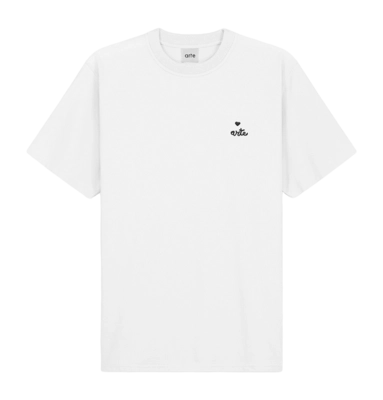 T-Shirt Arte Antwerp Homme Heart Logo White 25