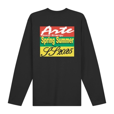 Longsleeve Arte Antwerp Men Color Print Black