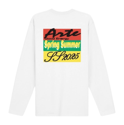 Longsleeve Arte Antwerp Men Color Print White